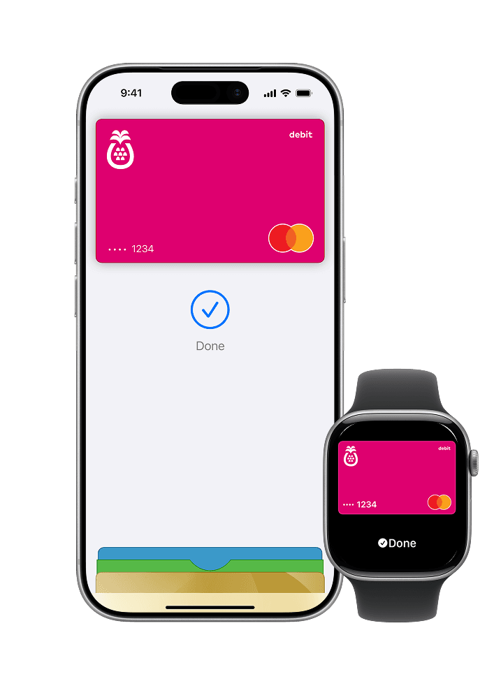 Sharesies Debit Mastercard with Apple Pay on iPhone and Apple Watch